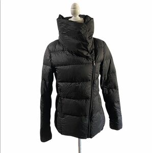 NEO-I by Orobos‎ Black Down Asymmetrical Jacket​